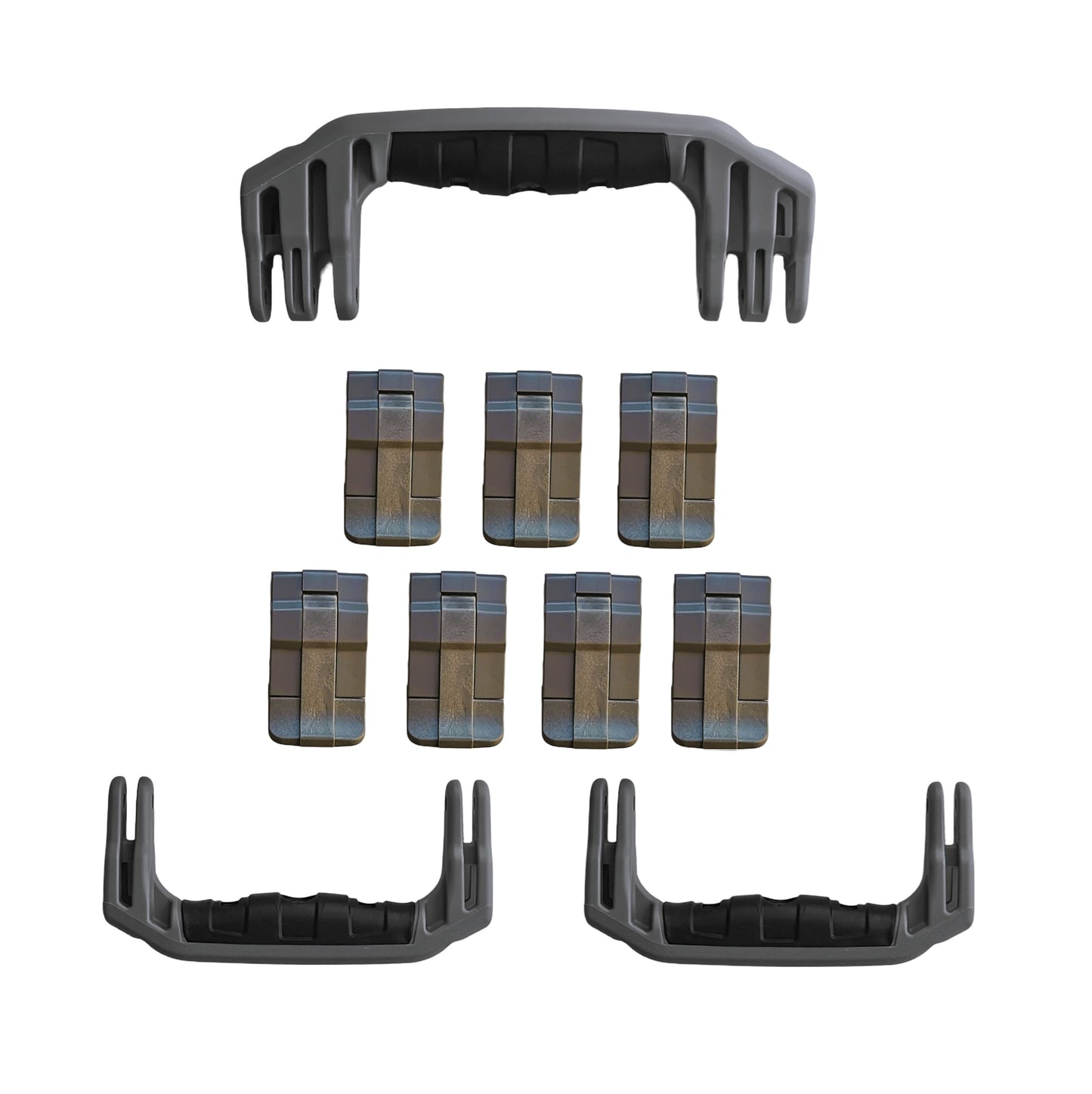 Peli1650replacementlatchandhandlessetsilvergrey_e1b86427