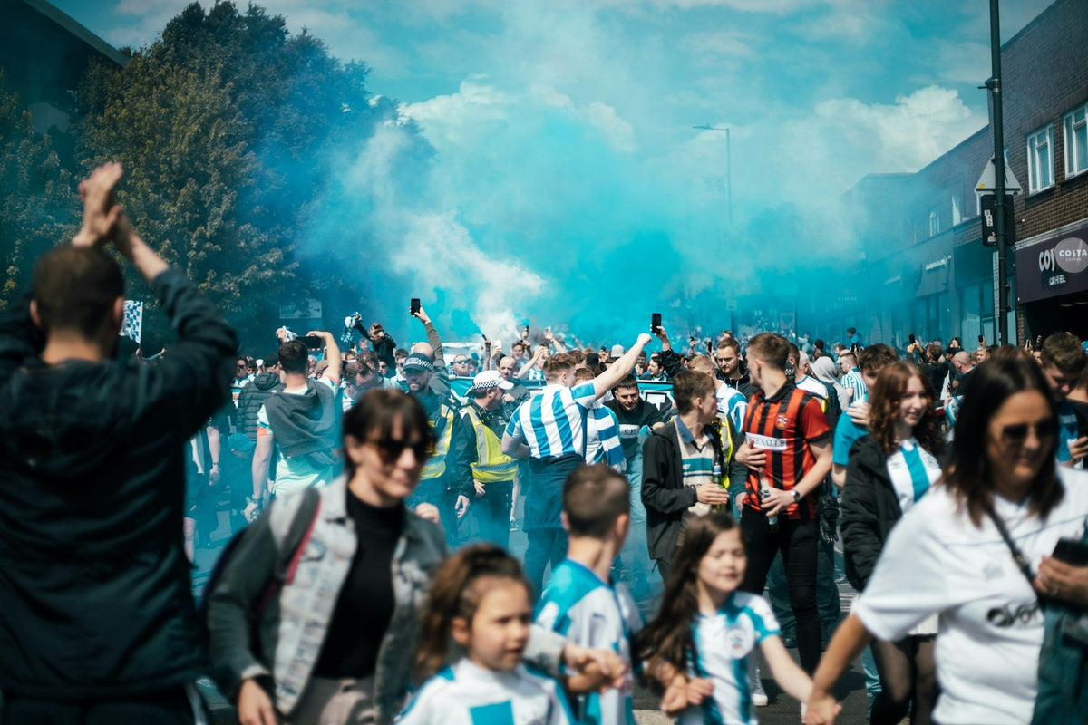 Pakning af en kuffert til Champions League-kampen