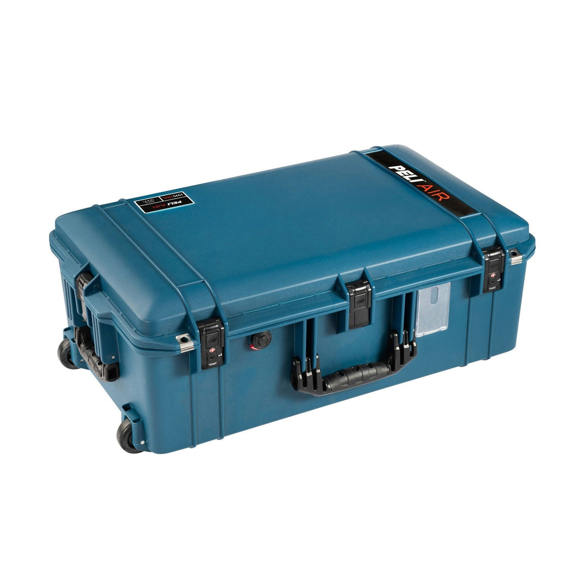 Peli 1595TRVL Air Case Indigo open – interior organizer, packing cubes and HPX2 polymer shell