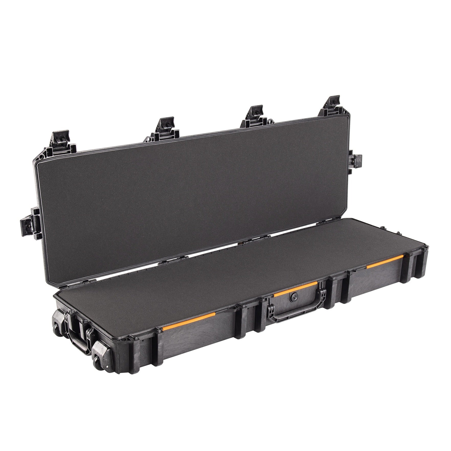 Peli Vault V800 double rifle case in black with customisable foam interior
