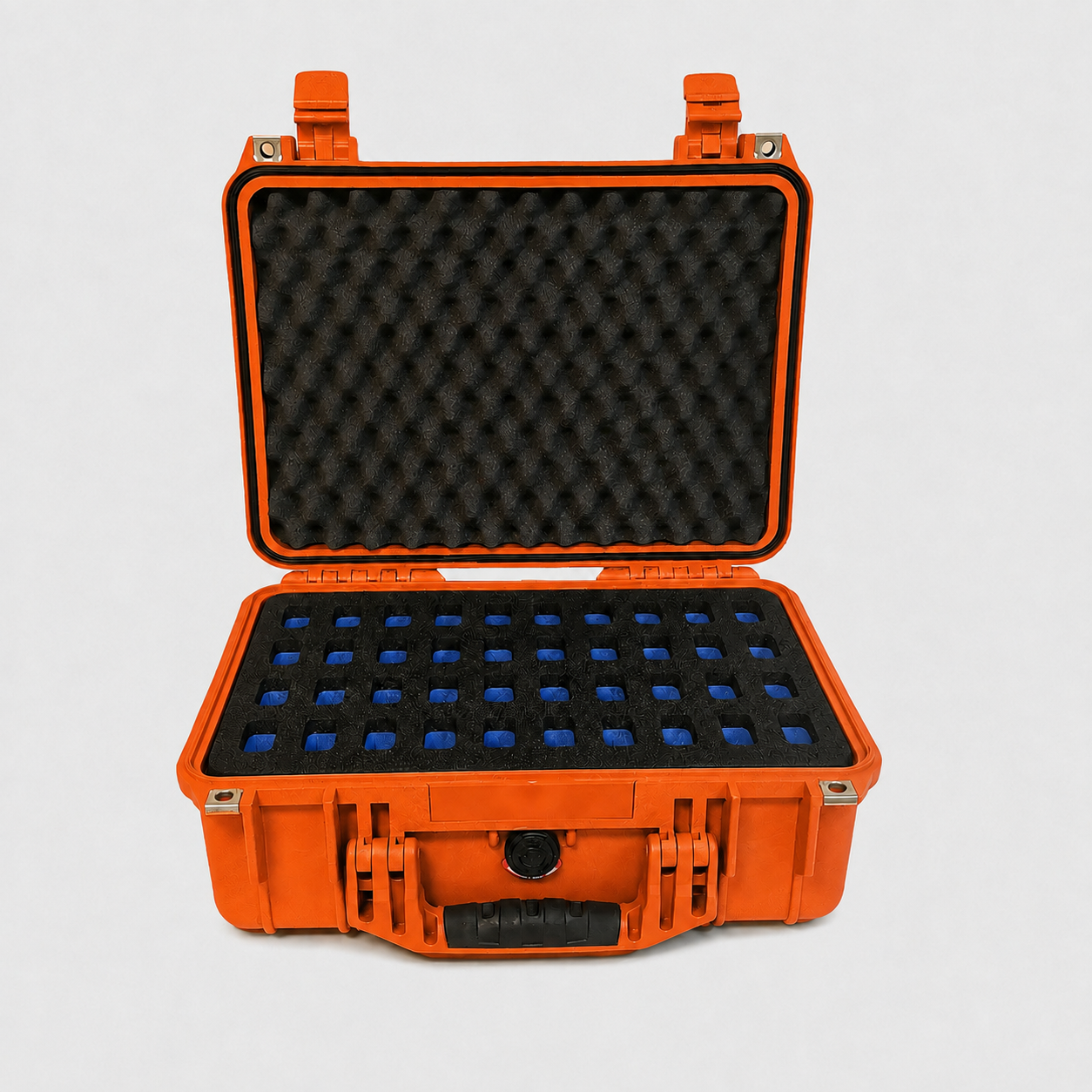 Tilpasset Peli 1450 knivkoffert for 40 foldekniver