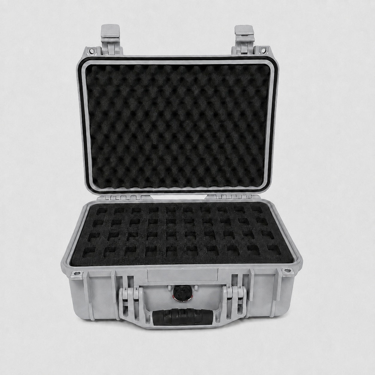 Tilpasset Peli 1450 knivkoffert for 40 foldekniver