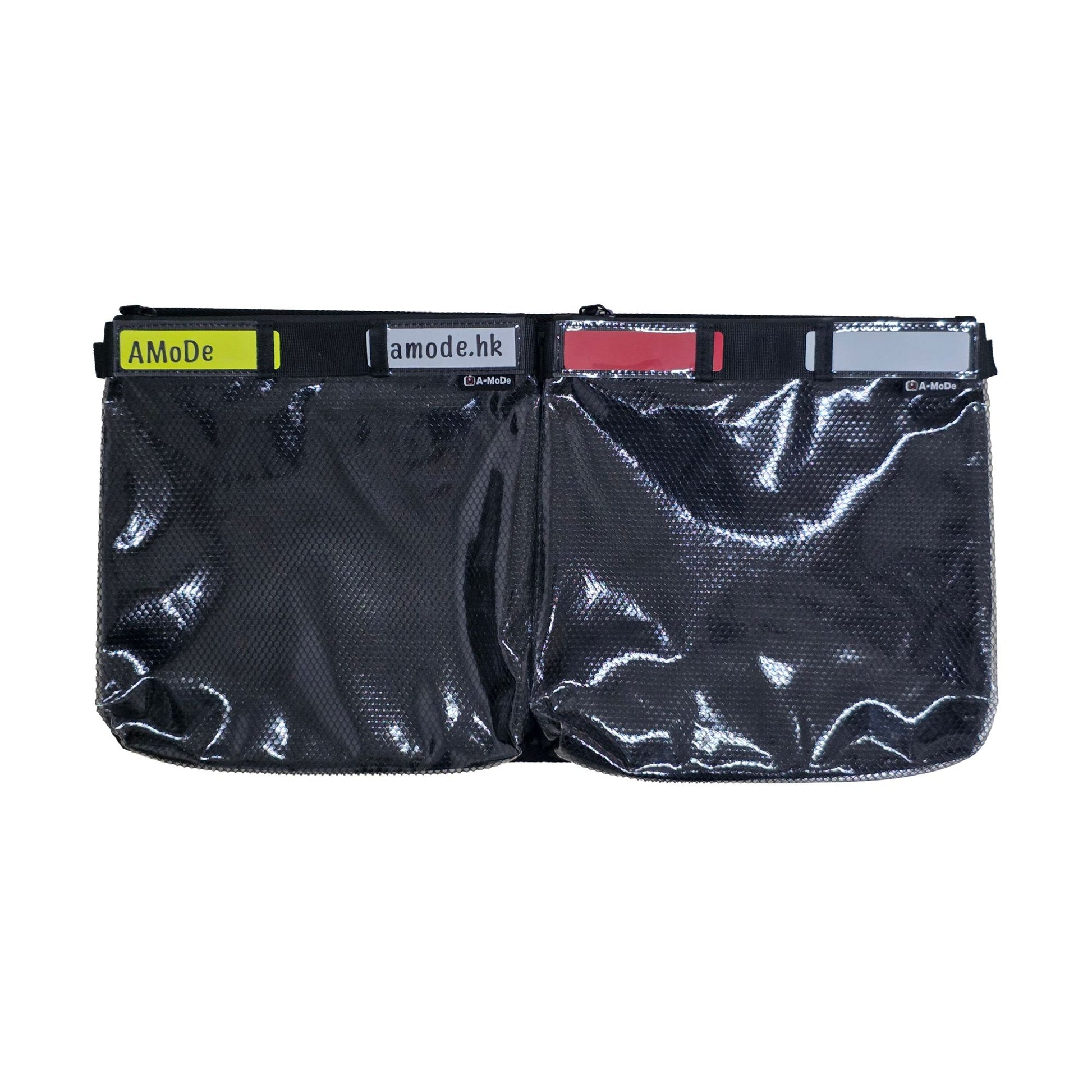 Organizér na veko A-Mode LID1519OBL2 s dvoma veľkými sieťovými vreckami (25 × 25 cm) pre odolné kufre Peli 1510, Peli Air 1535, Storm IM2500 a Nanuk 935