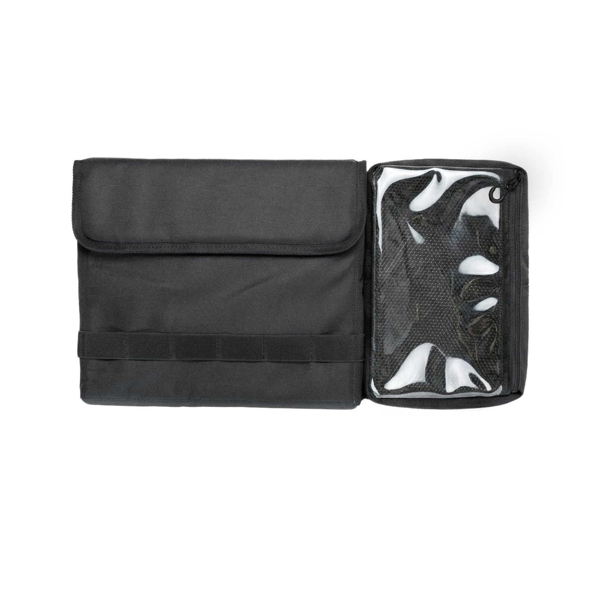 LID1519SL lid organizer mounted to the interior lid of a Peli hard case