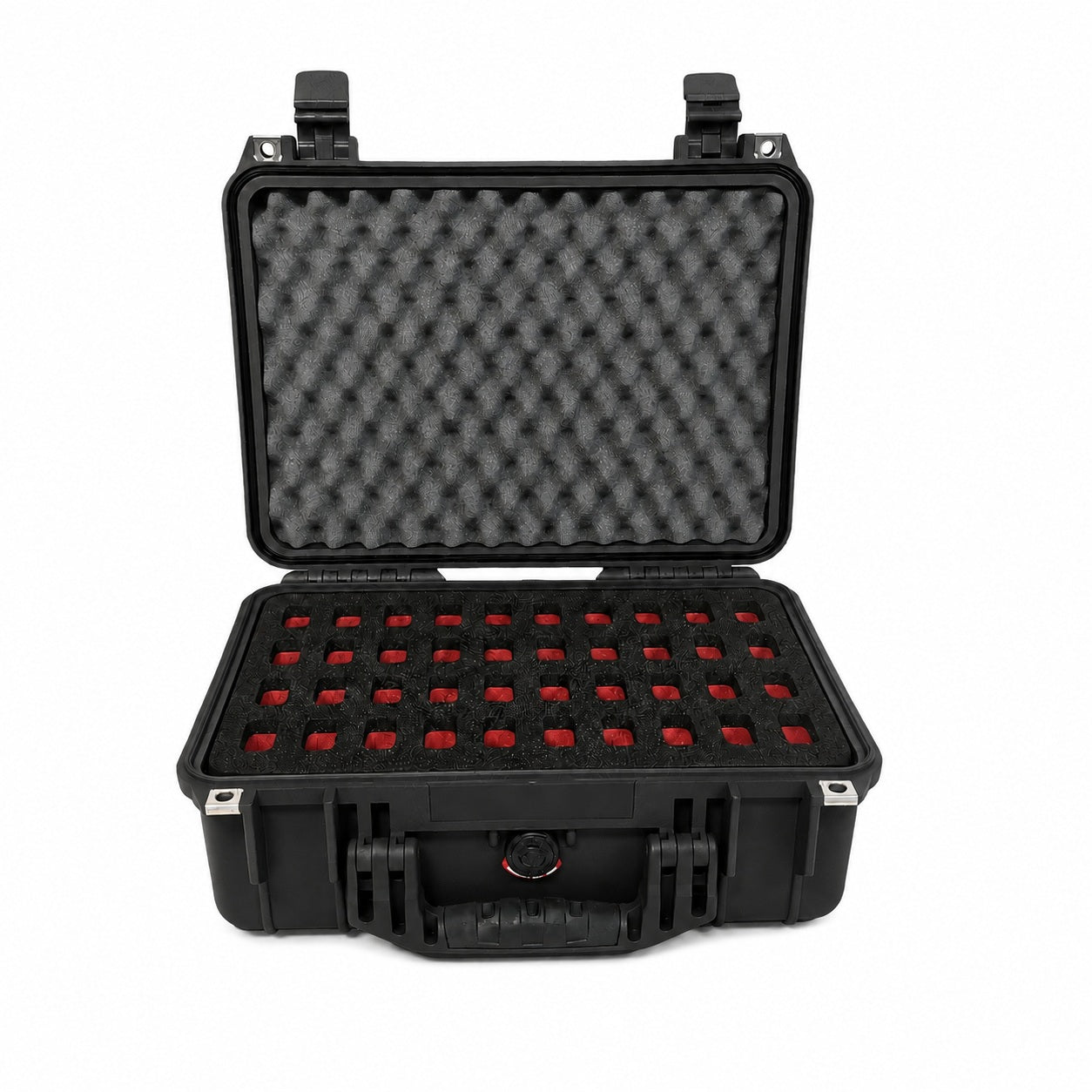Tilpasset Peli 1450 knivkoffert for 40 foldekniver