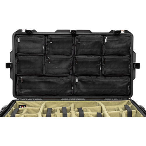 Organizador de malla para tapa de estuche Peli, Organizzatore in rete per coperchio della custodia Peli, Mesh organizer voor Peli-kofferdeksel Peli Air 1615