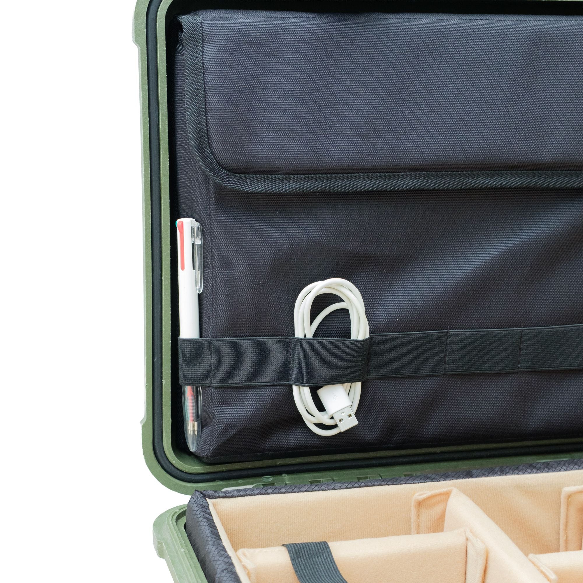 Starlink Mini lid organizer LID1519SL fitted to a Peli 1510 case lid