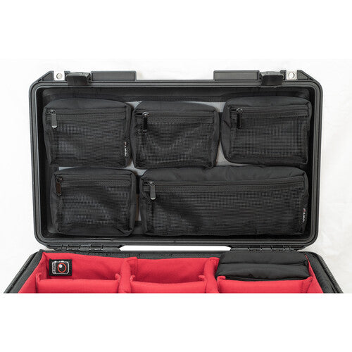 Mesh organizer met vak voor deksel voor Peli Air 1535, Peli 1510, Storm im2500