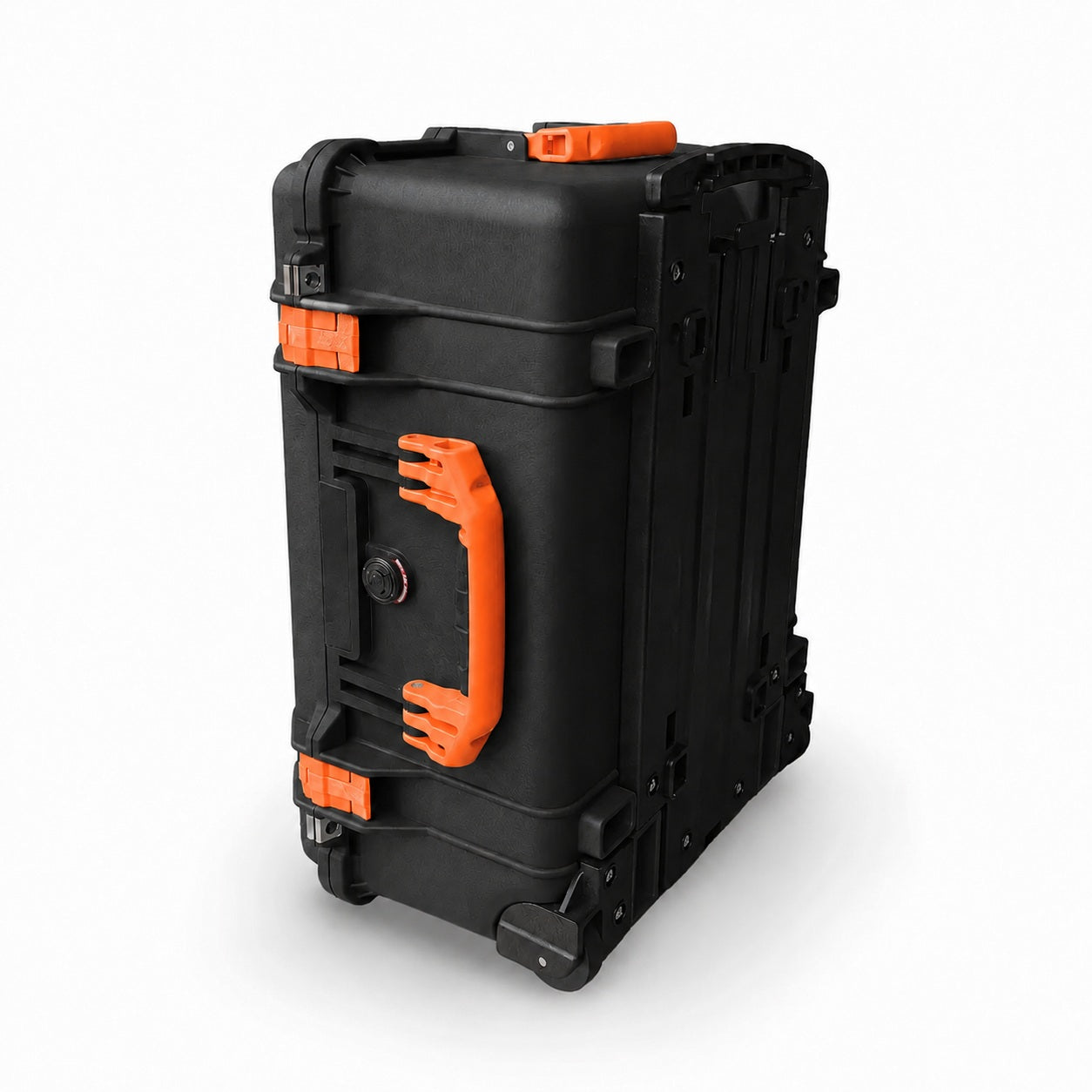Peli 1560 Protector Case, noir avec poignées et loquets orange — photo 5