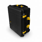 Peli 1560 Protector Case, черен с жълти дръжки и закопчалки – снимка 1