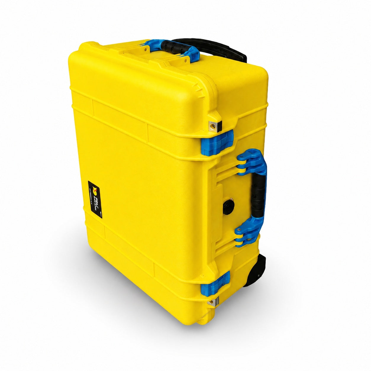 Peli 1560 Protector Case, jaune avec poignées et loquets bleus — photo 3