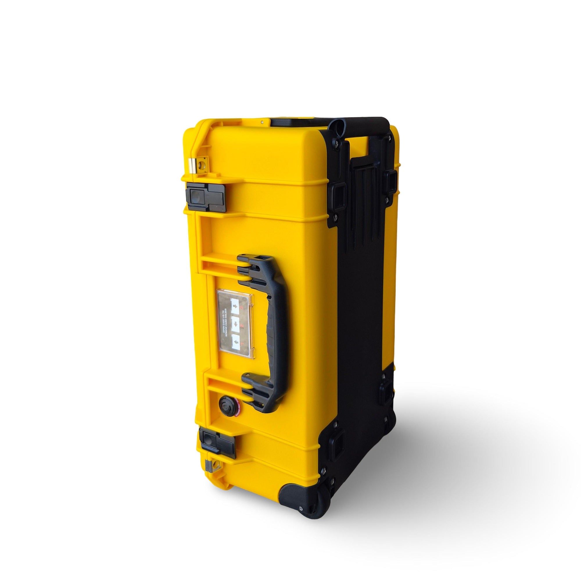 Peli Air 1535 Carry-On — Yellow with Black protective hard case suitcase view