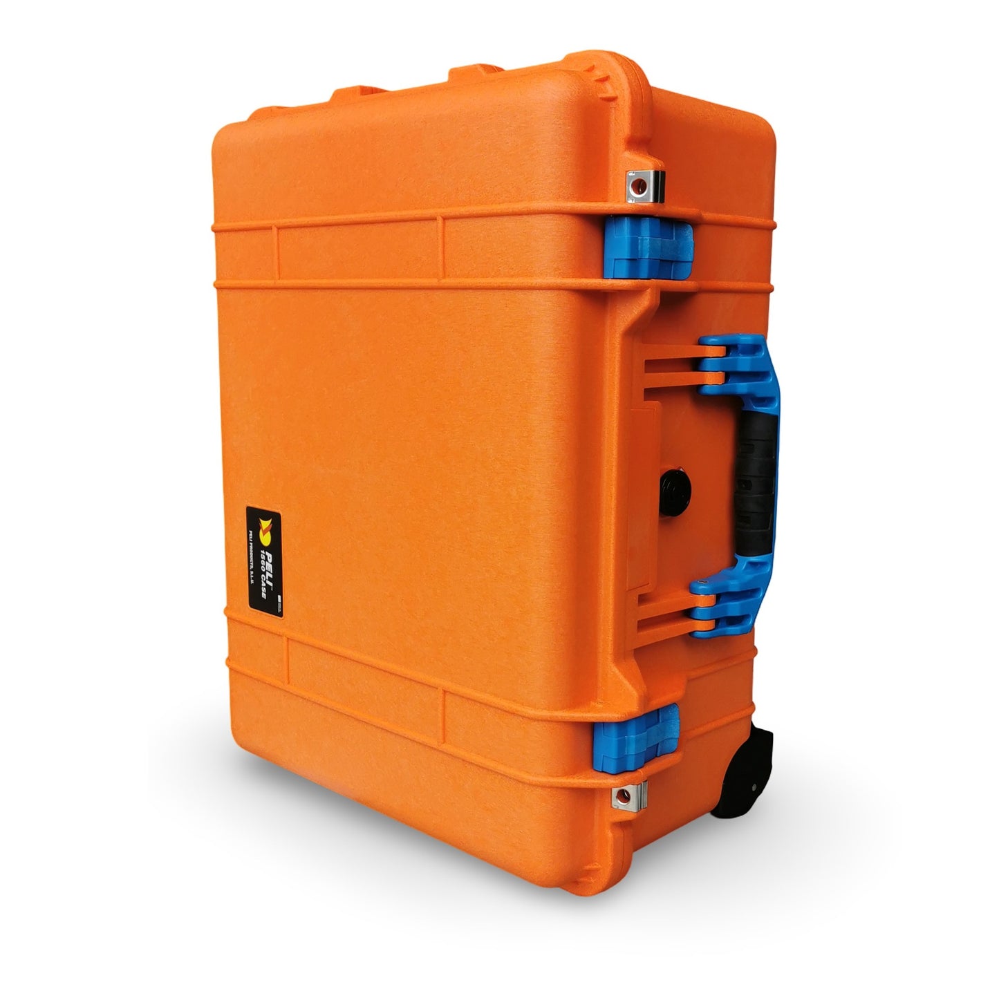 Peli_maleta_1560_naranja_con_detalles_azules