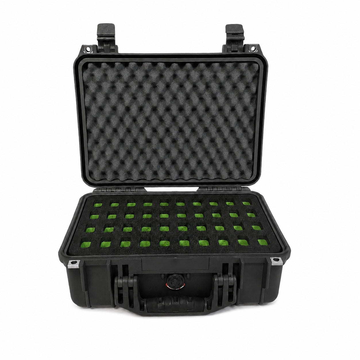 Tilpasset Peli 1450 knivkoffert for 40 foldekniver