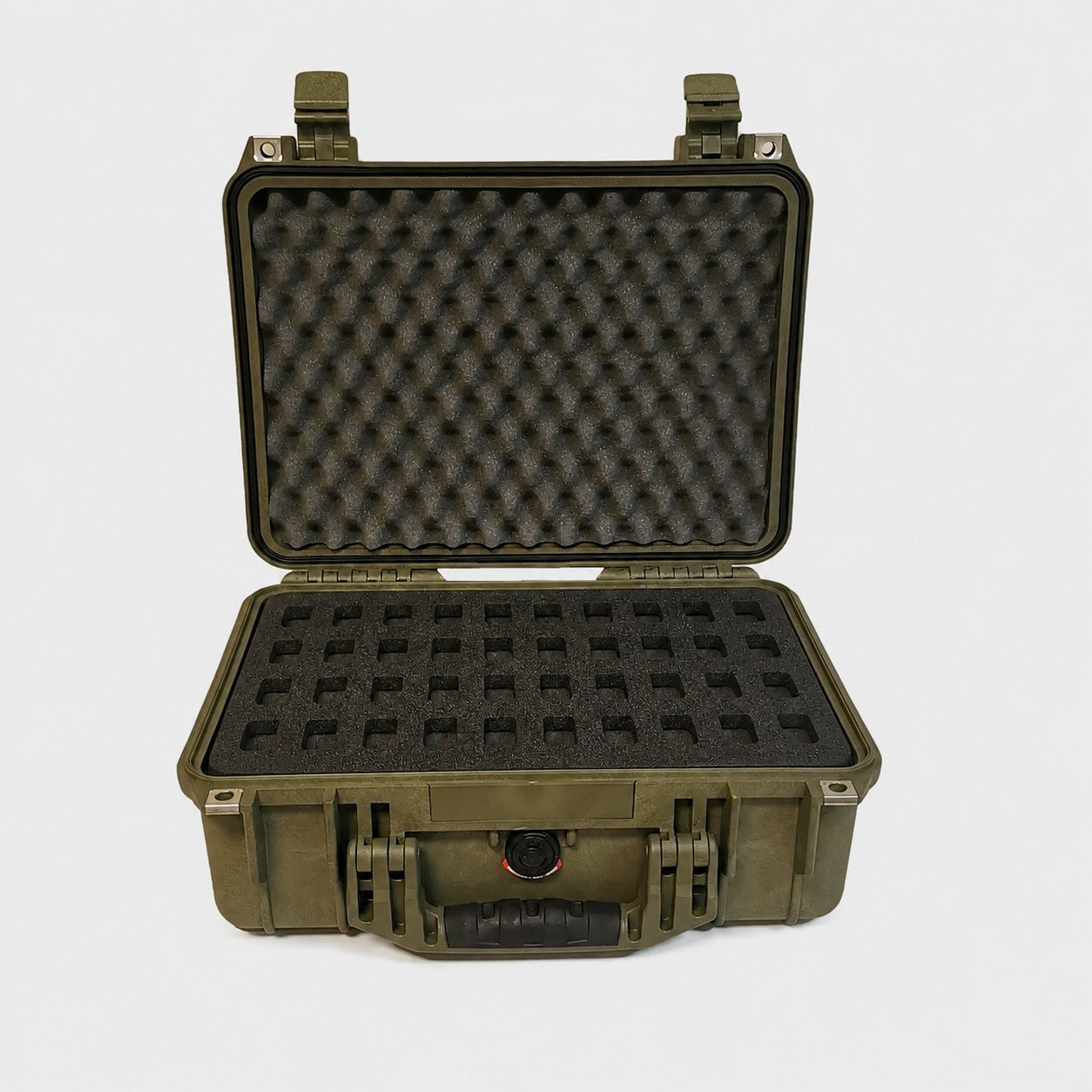 Tilpasset Peli 1450 knivkoffert for 40 foldekniver
