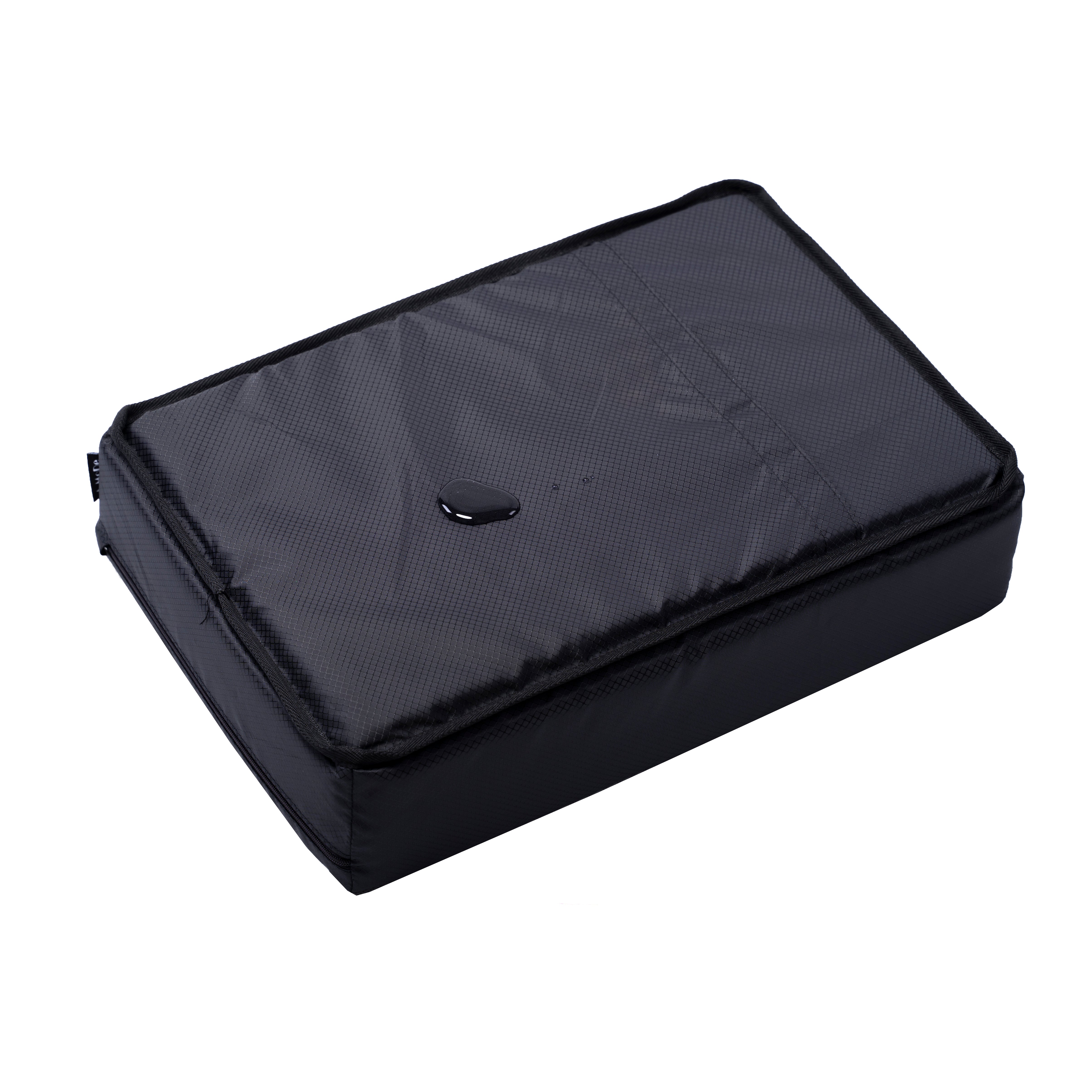 Army green divider insert for the base of a Peli 1560 case