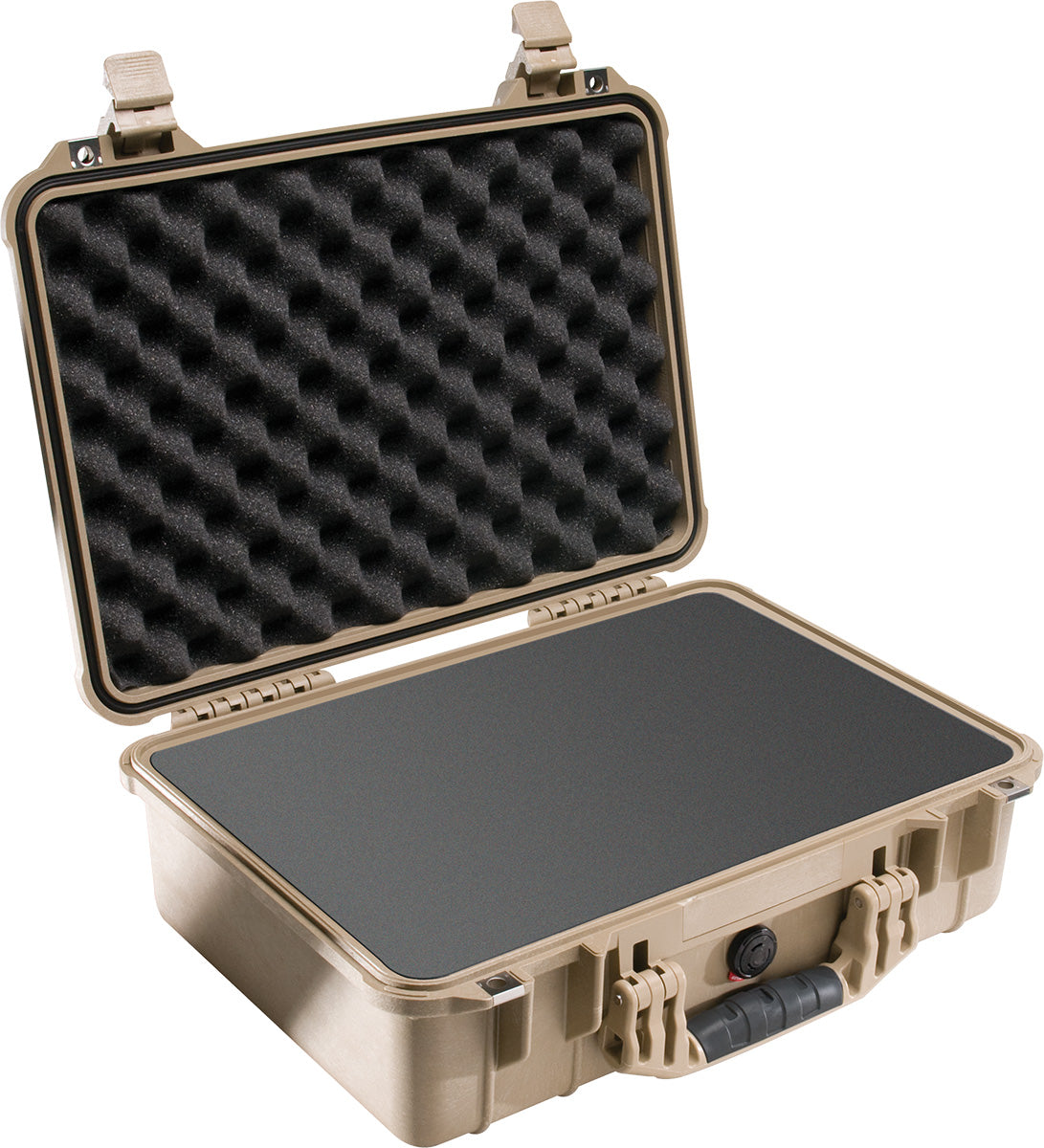 peli-1500-tan-foam-waterproof-case