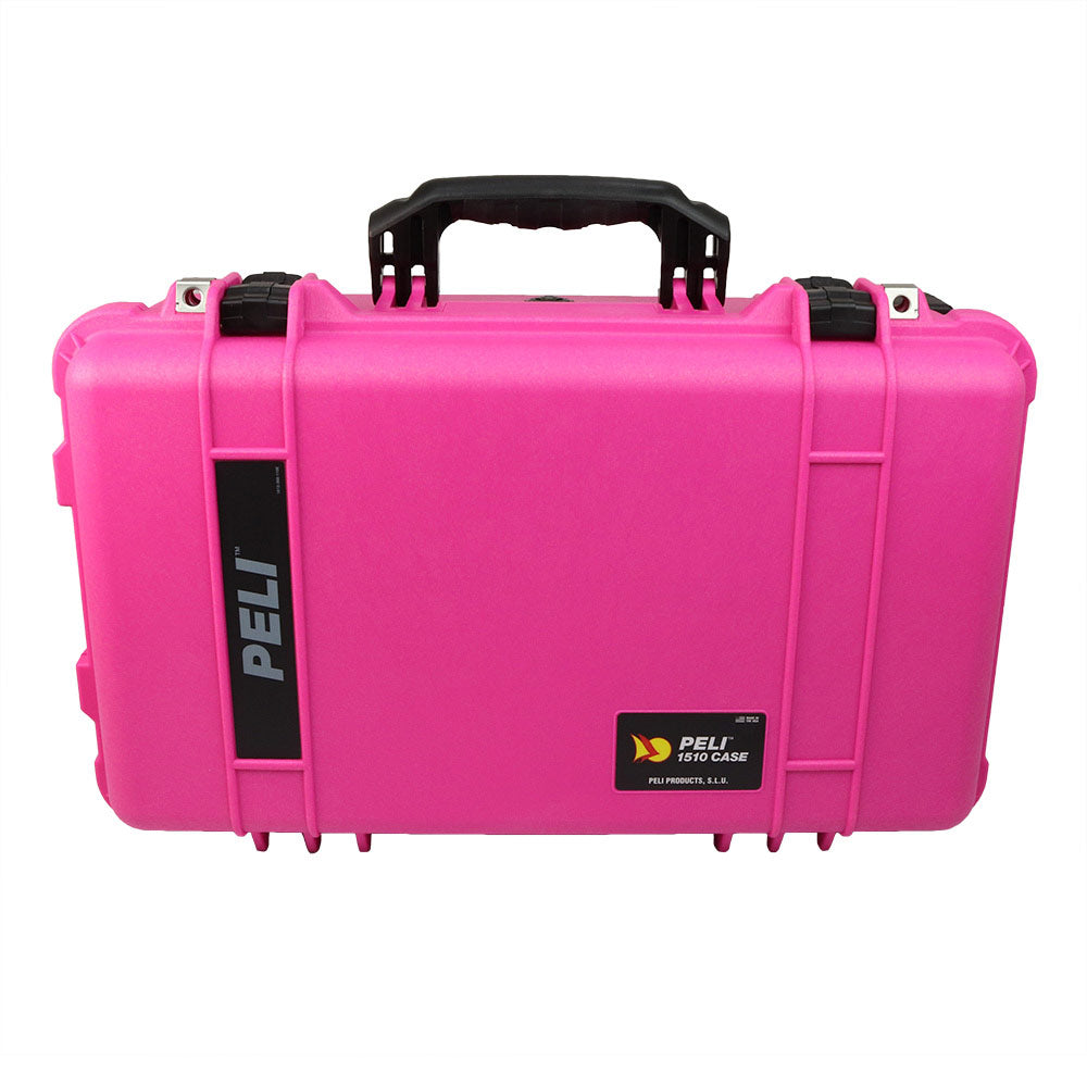 Peli 1510 Pink-Set – Koffer + pinkes Trennwand-Set + Deckelorganizer oder MOLLE-Panel