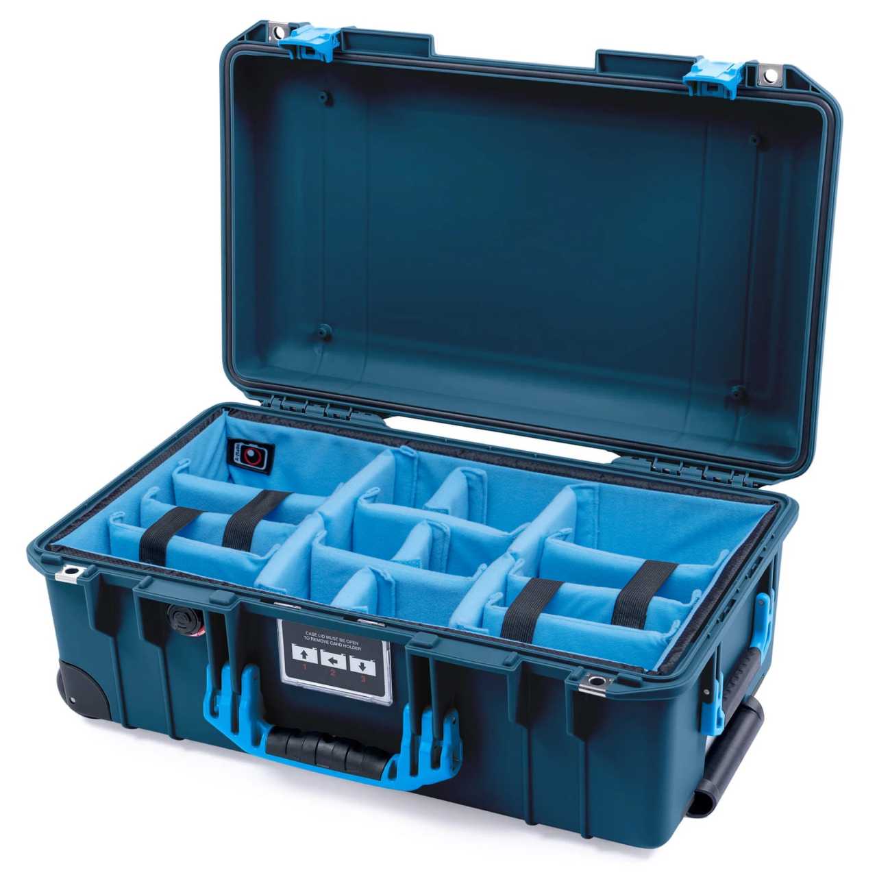 peli-air-1535-blauer-polsterteiler