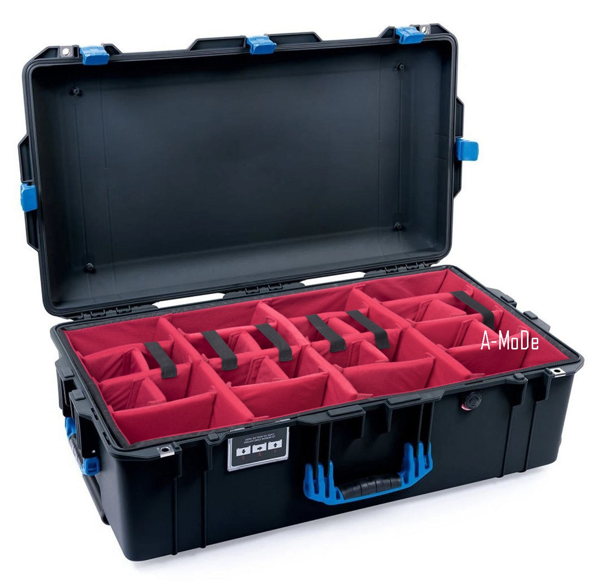 peli-air-1615-red-organiseur-rembourre-deler-saet-polstret-organizer