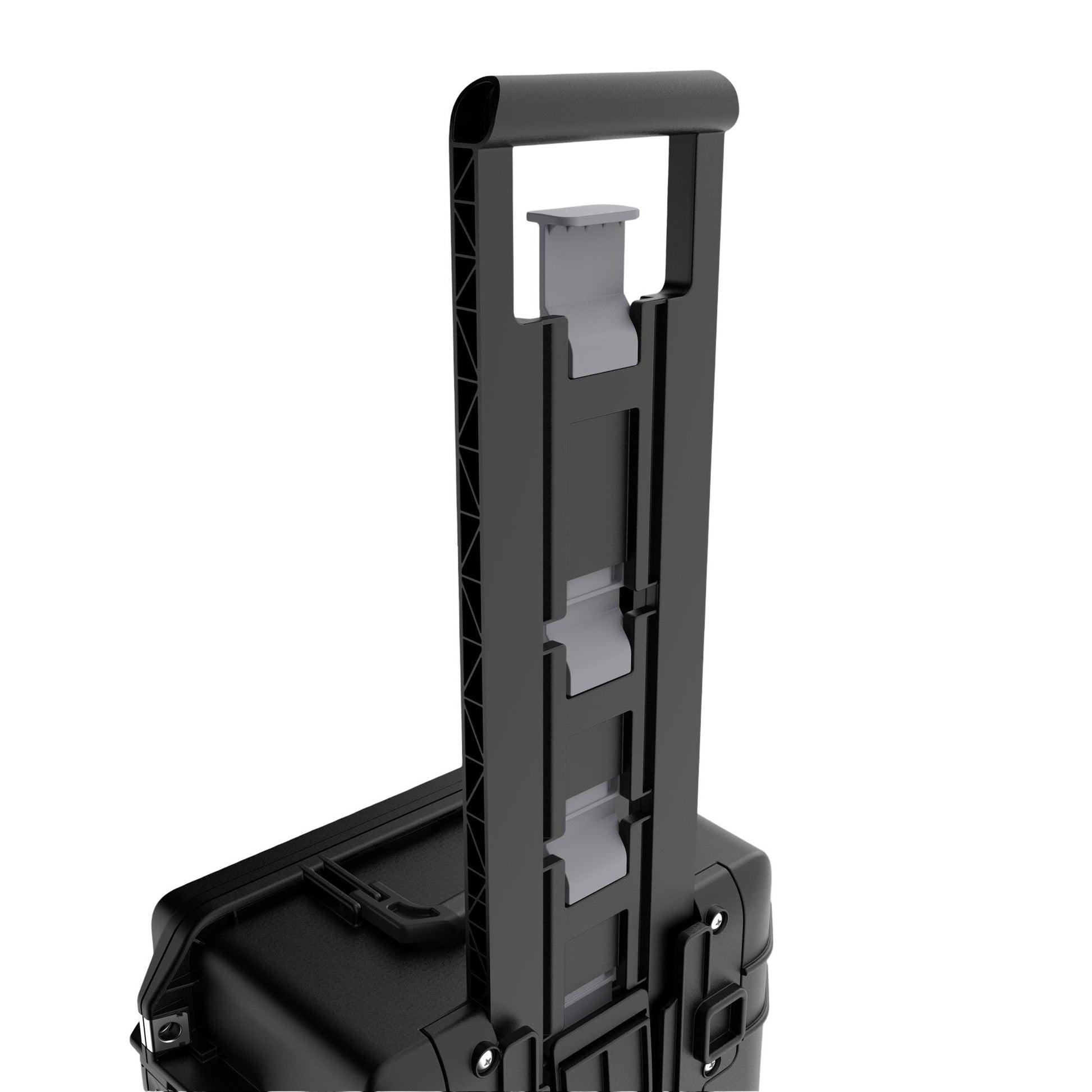 Ausgefahrener Peli EZ-Pull Air-Griff an einem Peli Air-Koffer