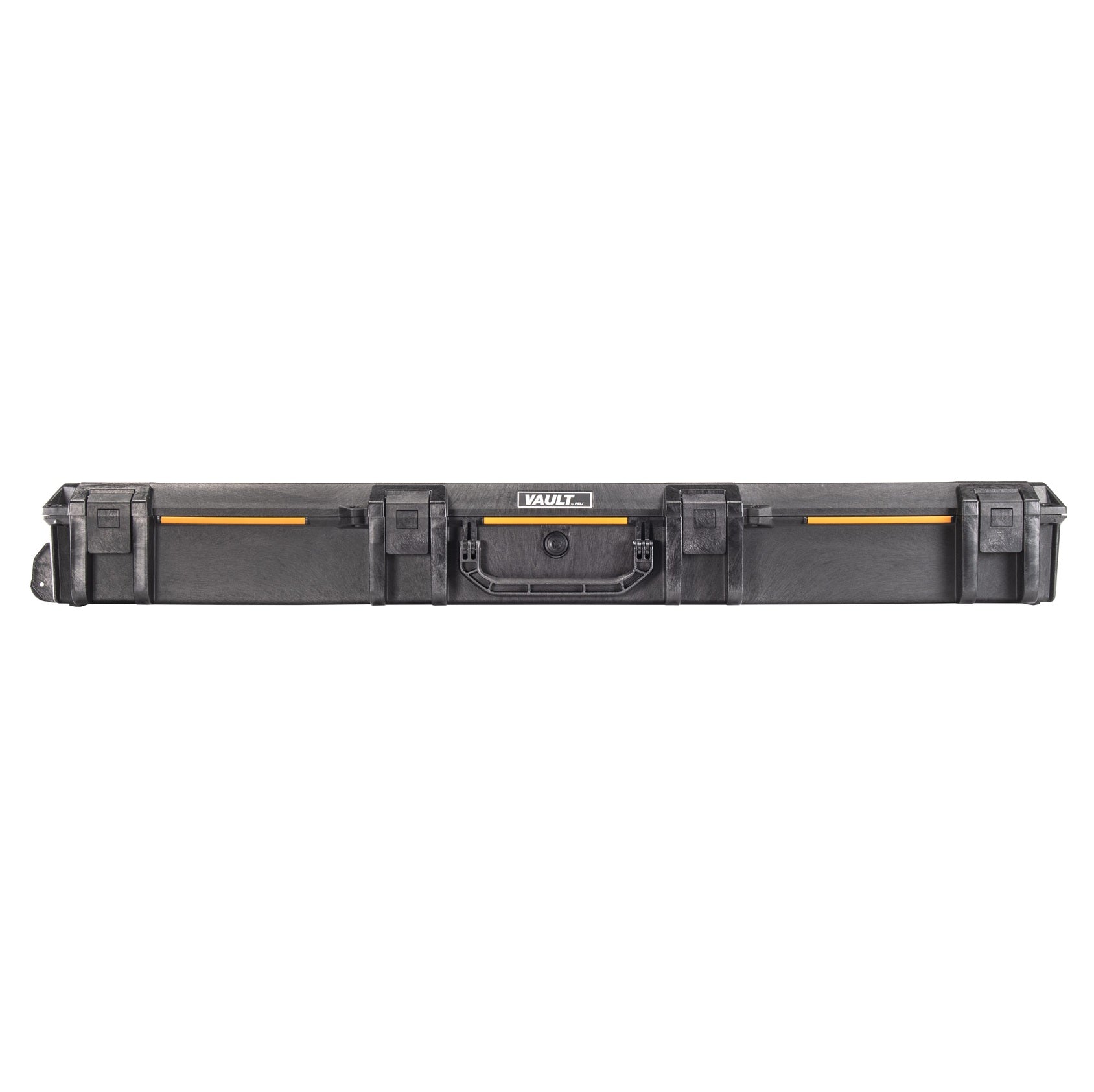 Peli Vault V800 dobbelt riffelkuffert i sort, set fra tre-kvart vinkel