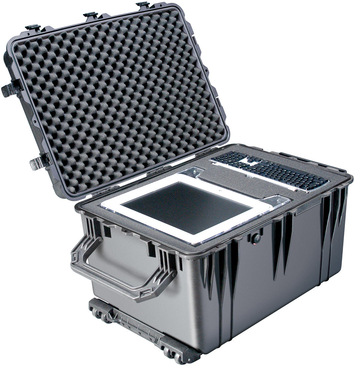 Peli Case 1660 – large military-grade wheeled transport case in black