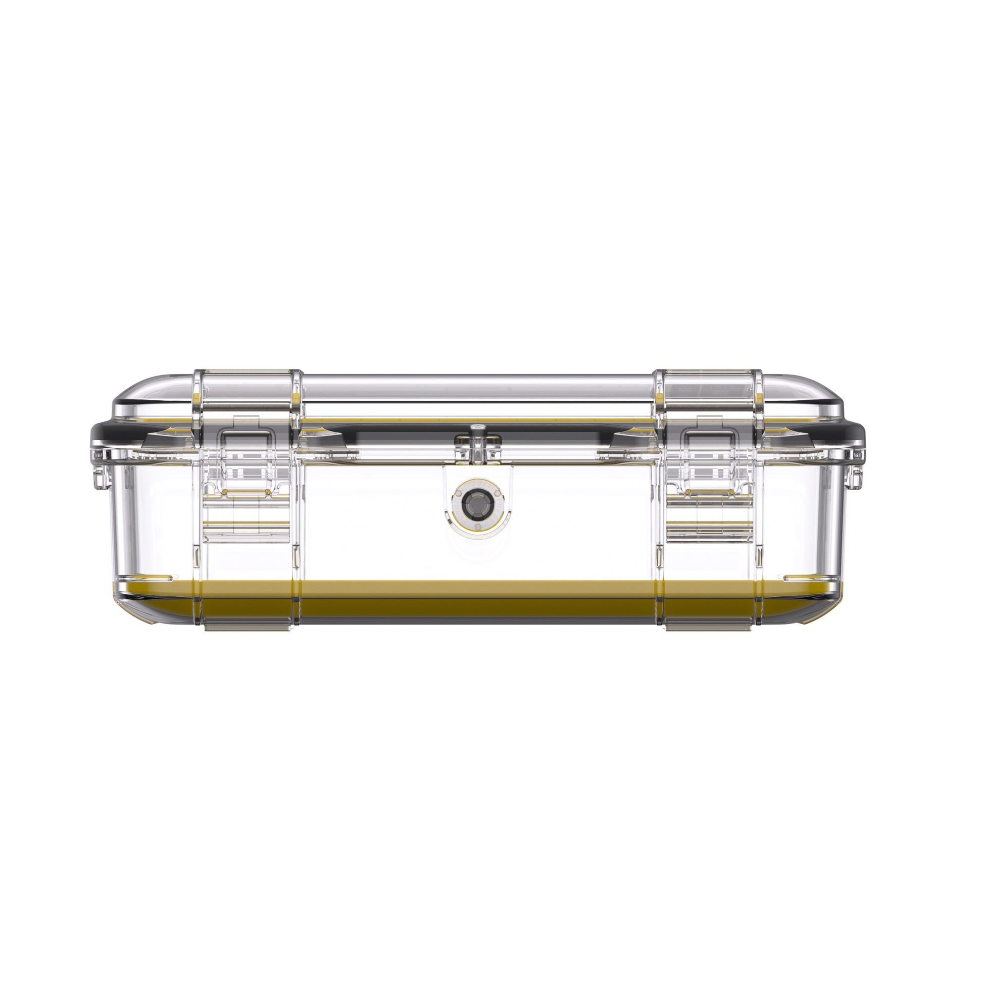 Pelican M60 Micro Case Clear Yellow Side