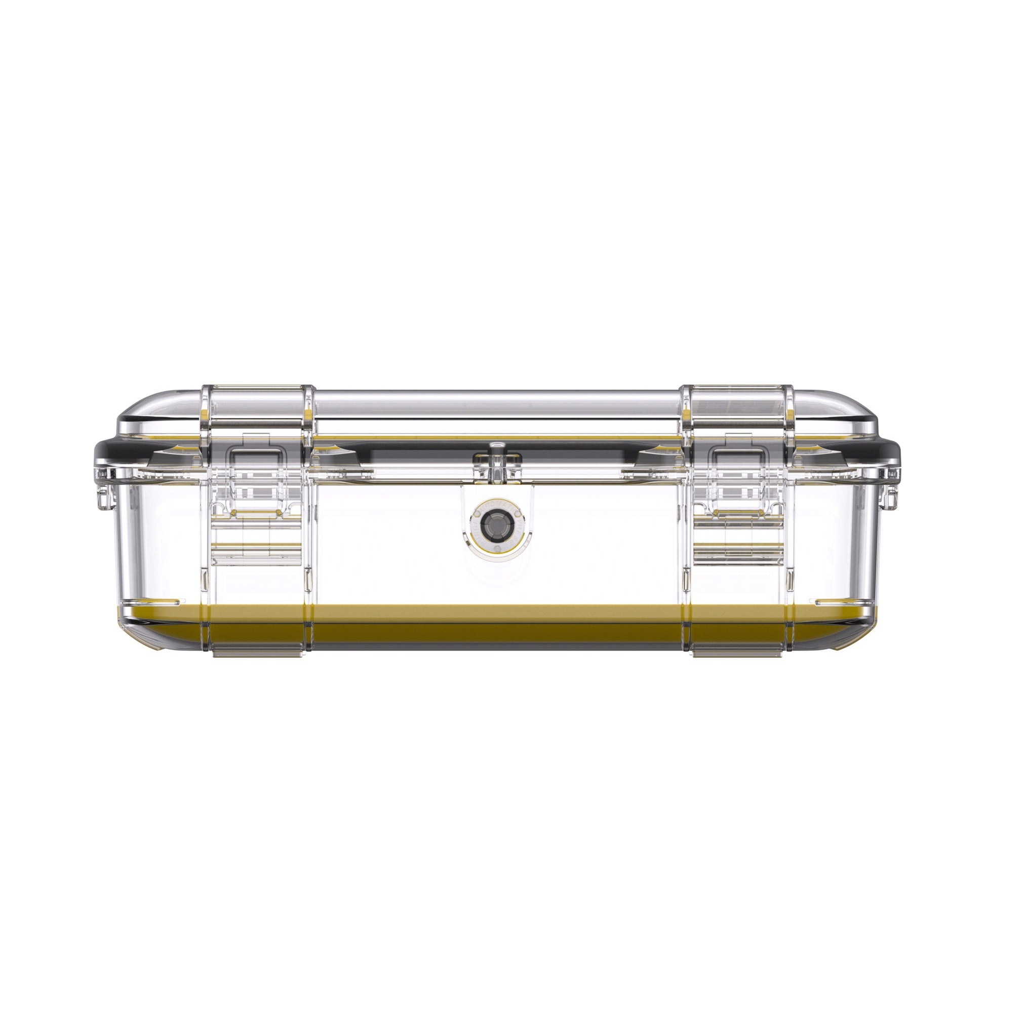 Pelican M60 Micro Case Clear Yellow Side
